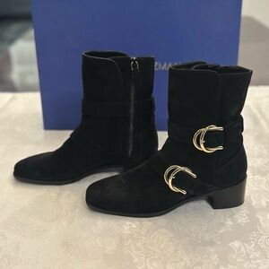 Stuart Weitzman Britain Suede Bootie